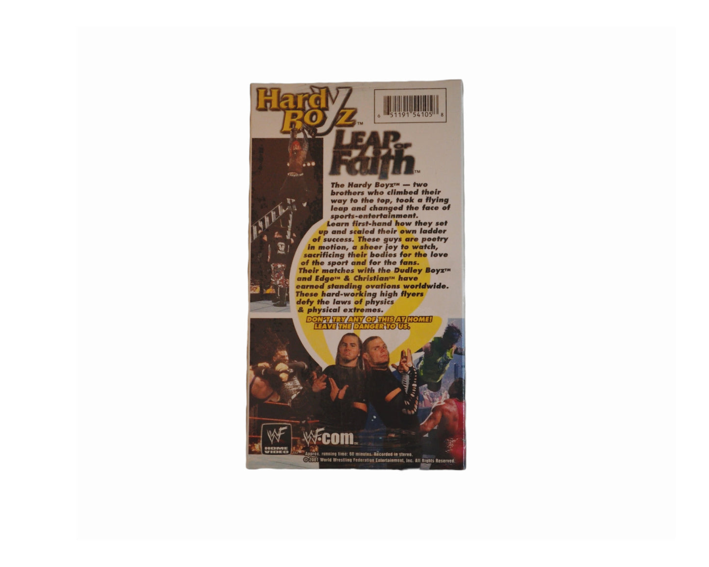 VHS New Sealed WWF Hardy Boyz Leap of Faith