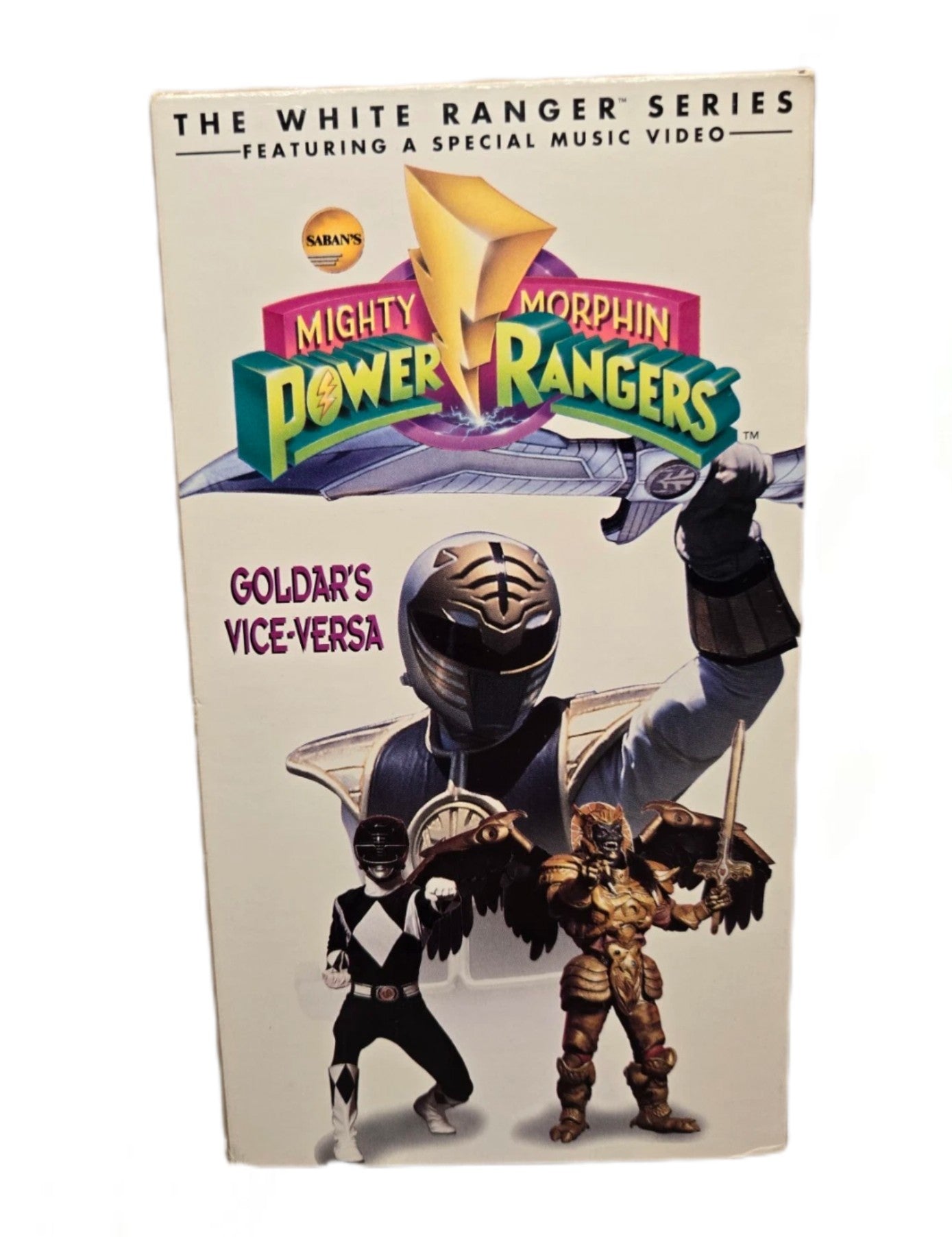 VHS Tapes Mighty Morphin Power Rangers Goldar's Vice-Versa Used