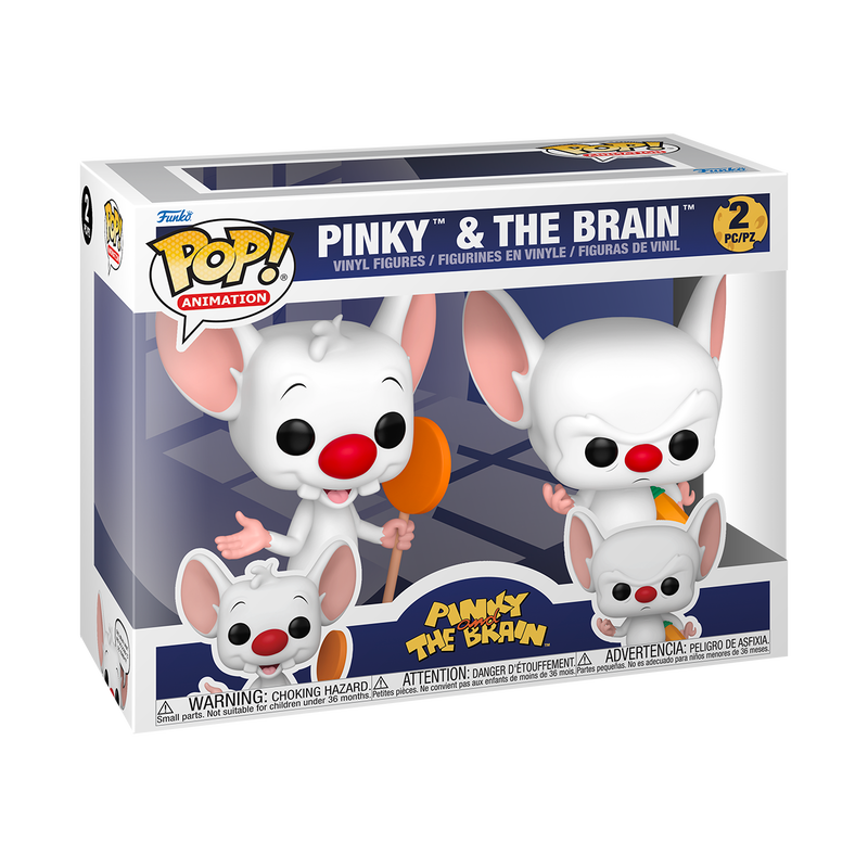 Funko Pop! Pinky & The Brain 2-Pack