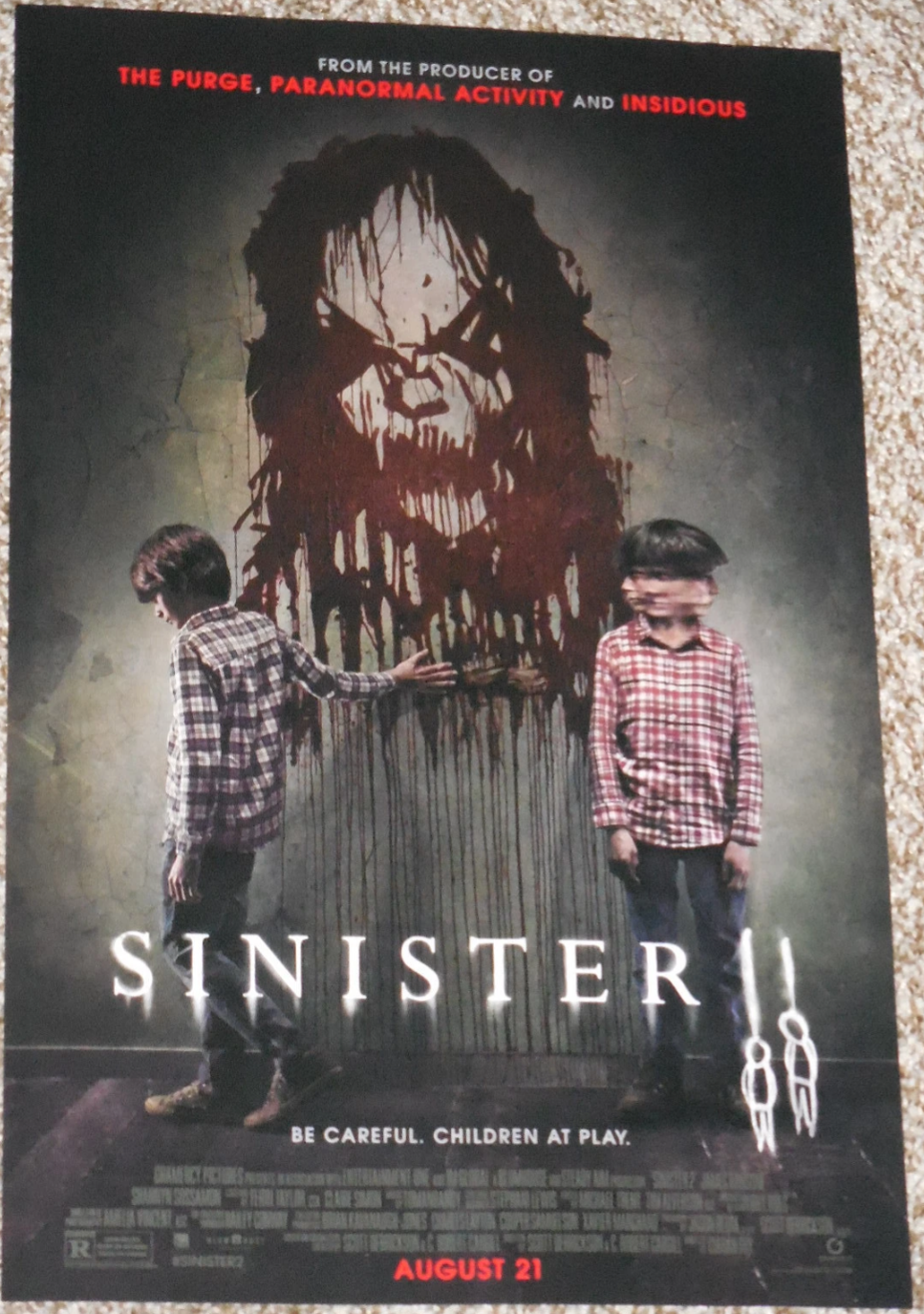 Sinister 2 11x17 Promo Movie Poster