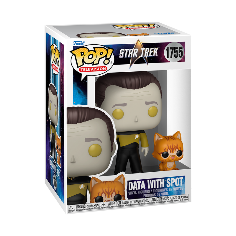 Funko Pop! & Buddy: Star Trek - Data with Spot 1755