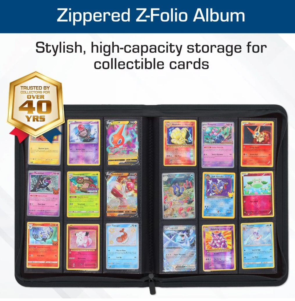 BCW Supplies Z-Folio 9-Pocket Album - Black