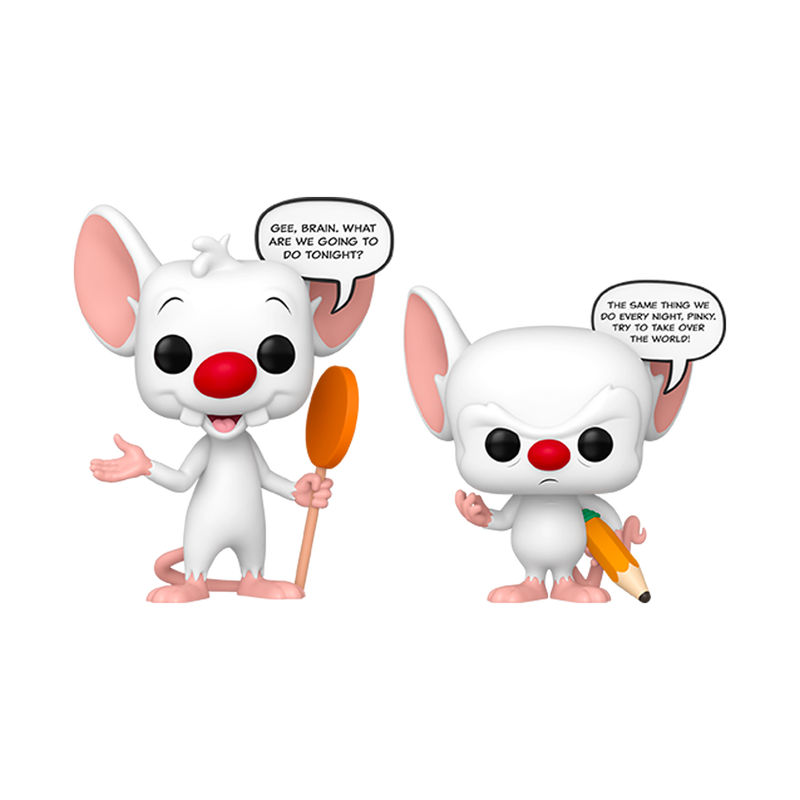 Funko Pop! Pinky & the Brain 2-Pack (Glow)