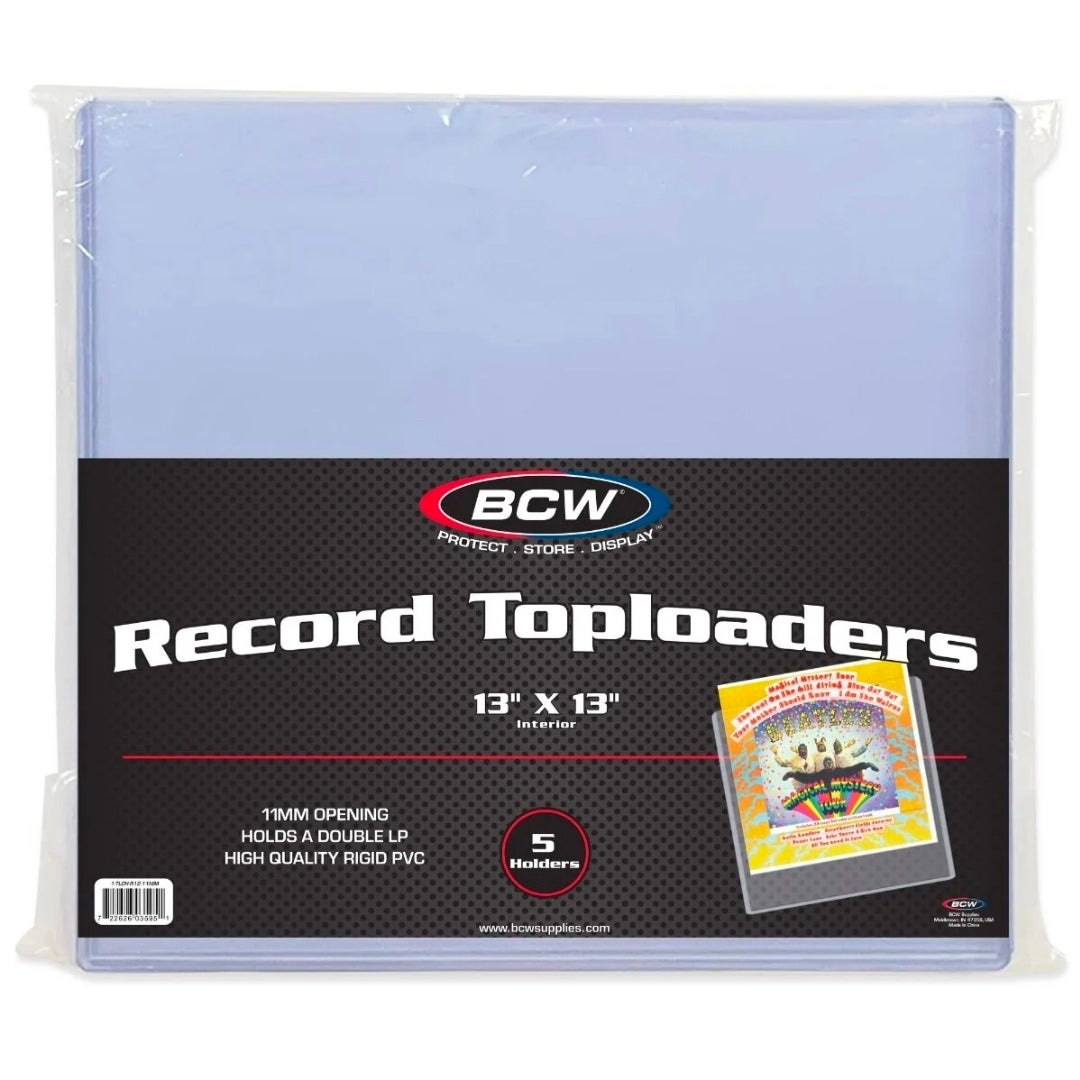 BCW Supplies 11mm 12" Record Topload Holder