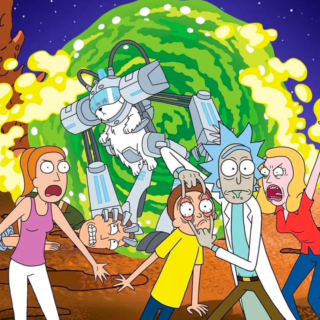 Poster Print 11"×17" Rick and Morty Snowball