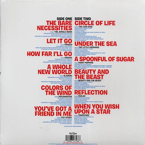 Vinyl Record Disney Ultimate Hits, Vol. 1 (Walmart Exclusive)