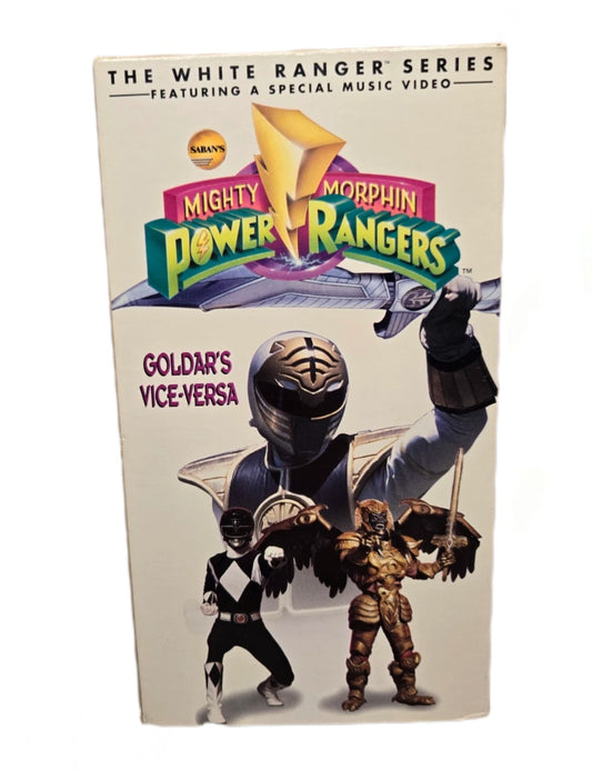 VHS Tapes Mighty Morphin Power Rangers Goldar's Vice-Versa Used