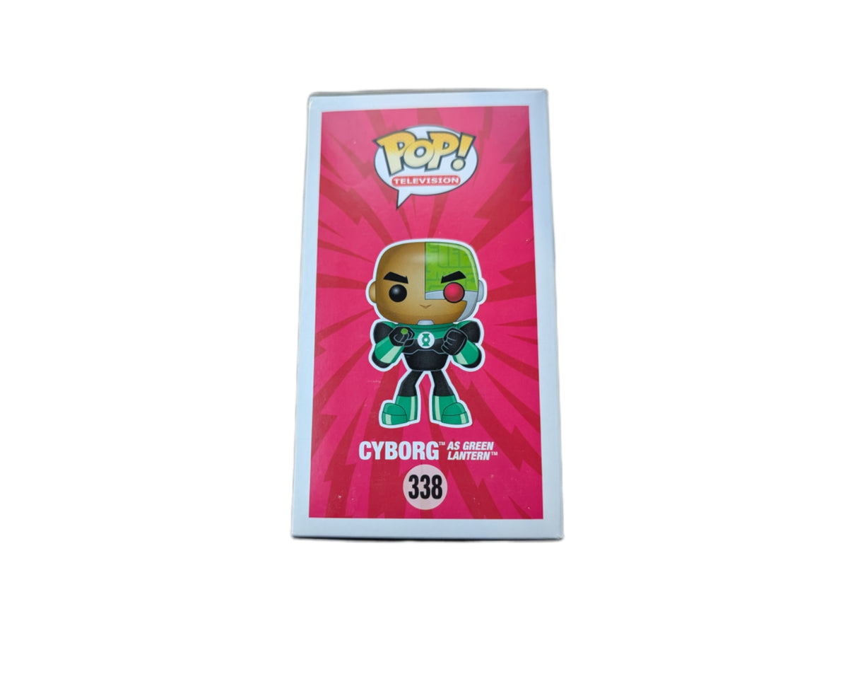 Funko Pop! Cyborg As Green Lantern Toys R' Us Exclusive 338 (BOX DAMAGE)