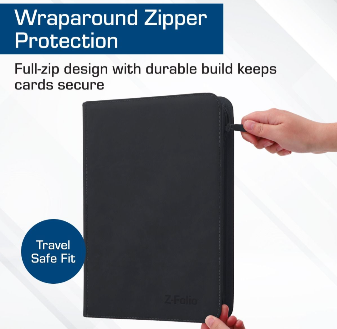BCW Supplies Z-Folio 9-Pocket Album - Black