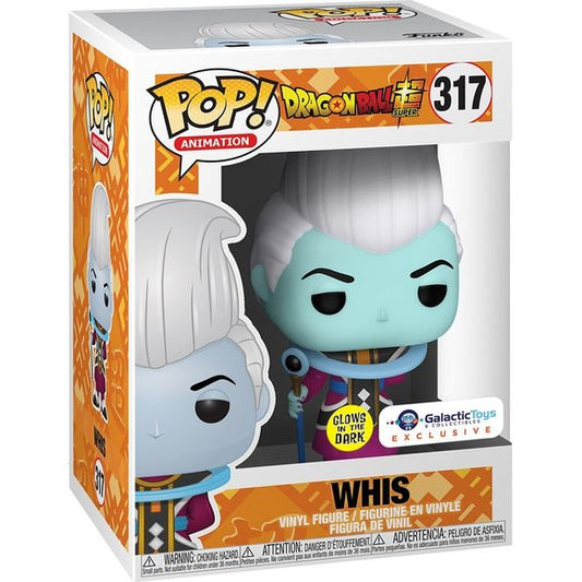 Funko Pop! Whis GITD Galactic Toys Exclusive 317