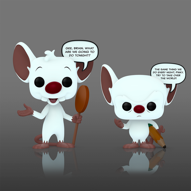 Funko Pop! Pinky & the Brain 2-Pack (Glow)