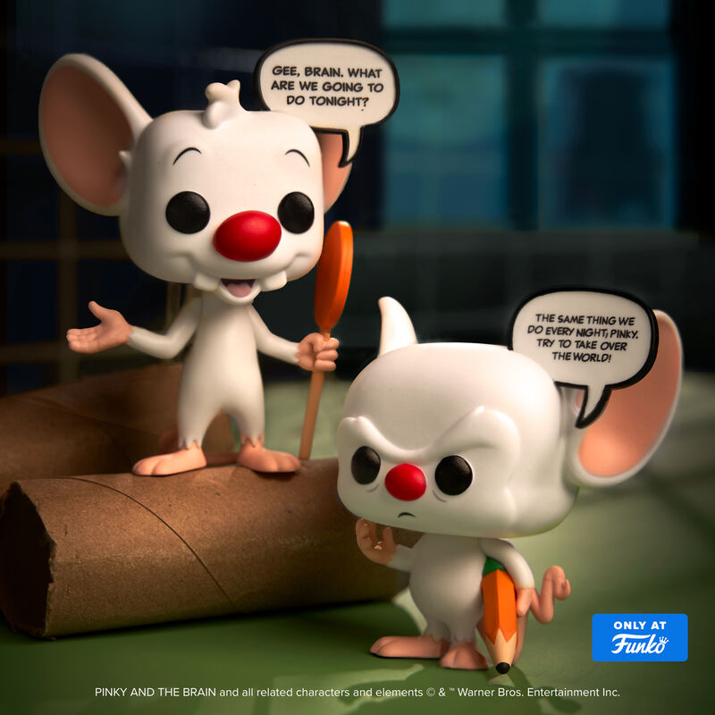 Funko Pop! Pinky & the Brain 2-Pack (Glow)