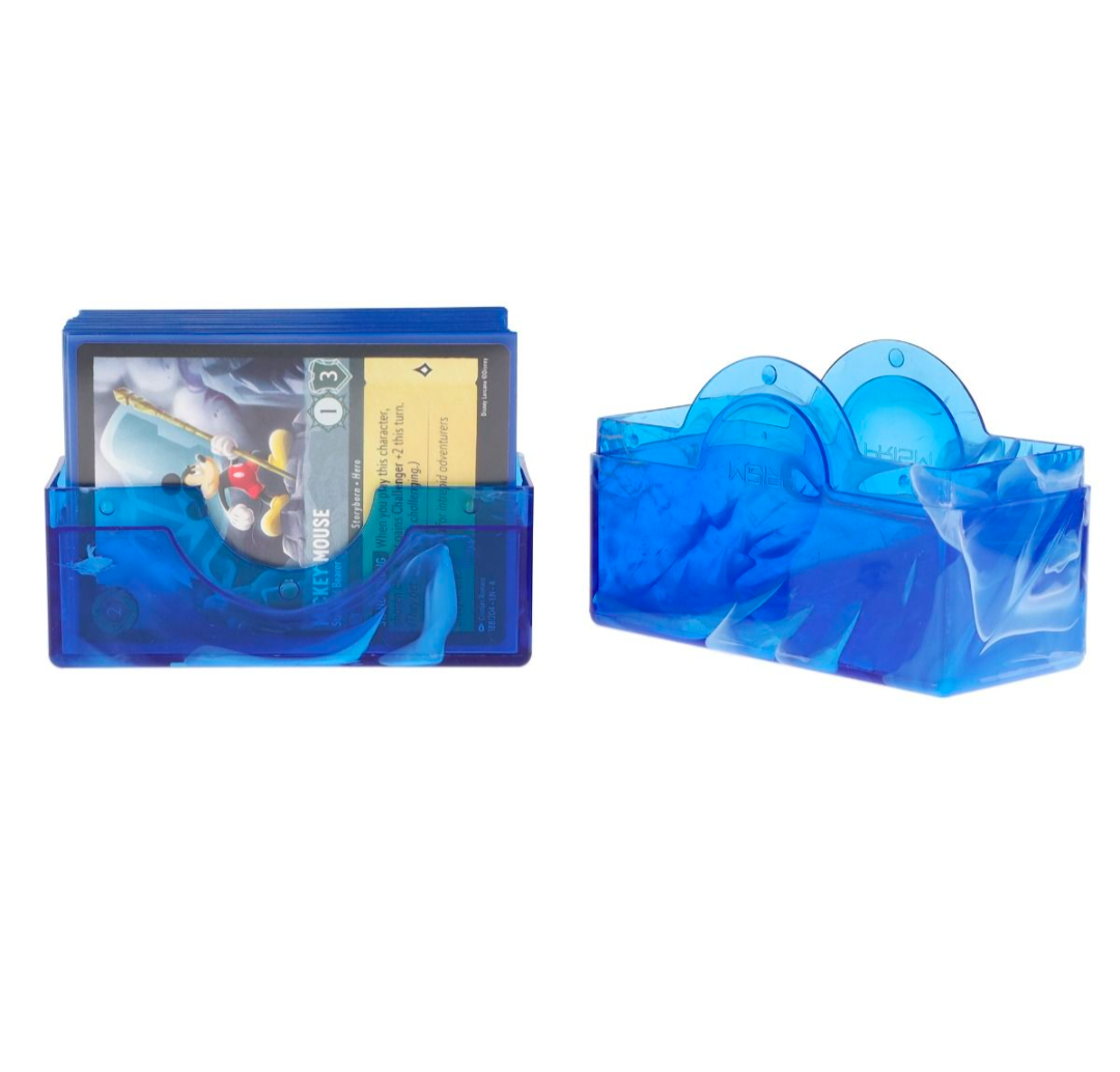 Spectrum Prism Deck Case - Apatite Blue Holds 50 Cards