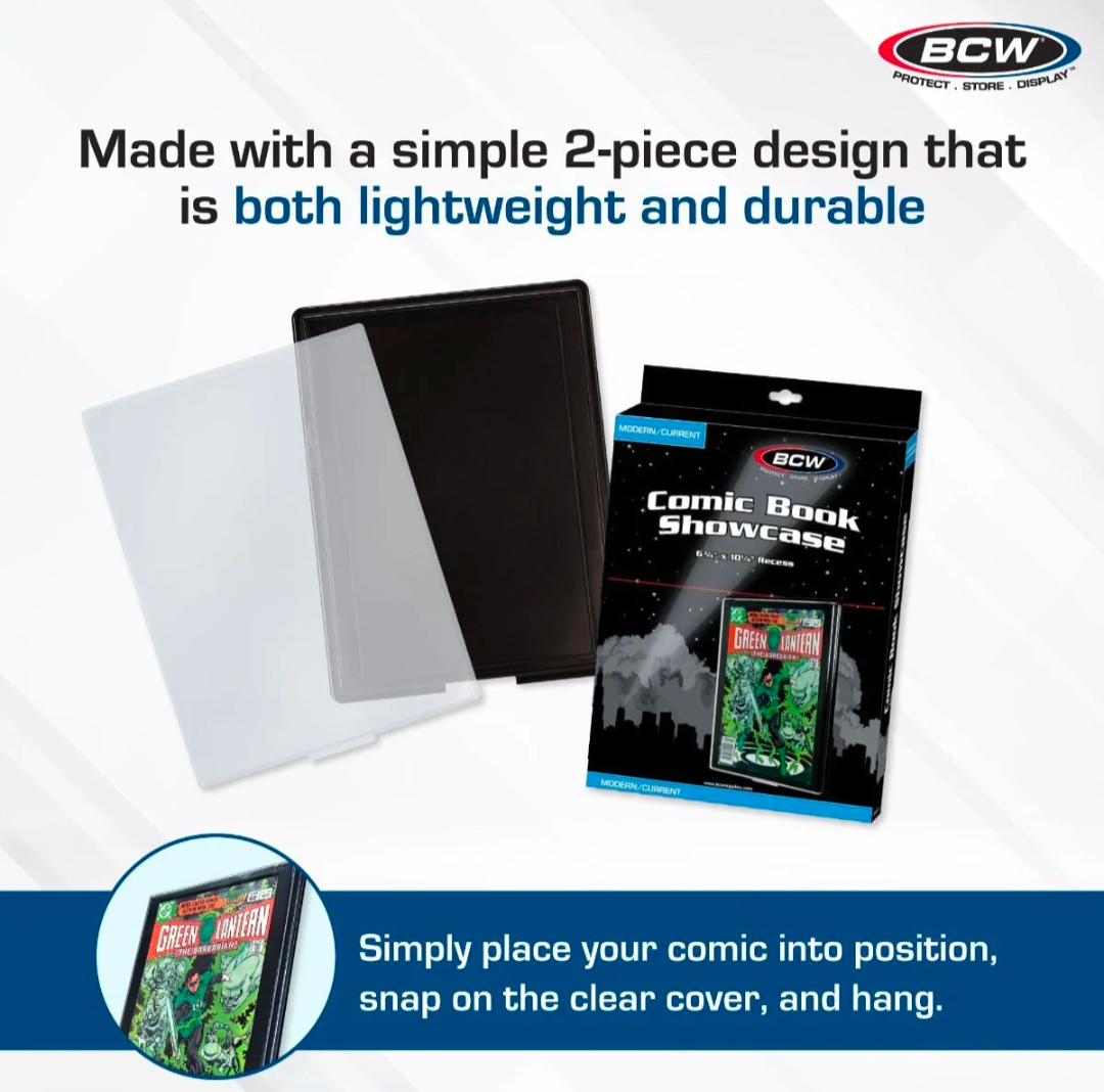 BCW Supplies Showcase CURRENT AGE Comic Book