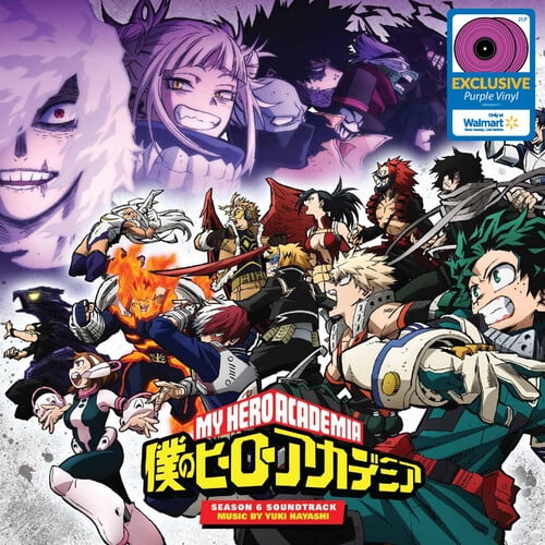 Vinyl Record Yuki Hayashi - My Hero Academia: Season 6 (Original Series Soundtrack) (Walmart Exclusive)