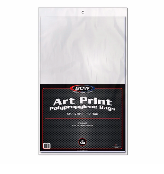 BCW Supplies 12x18 Photo Print Bags 100 pack