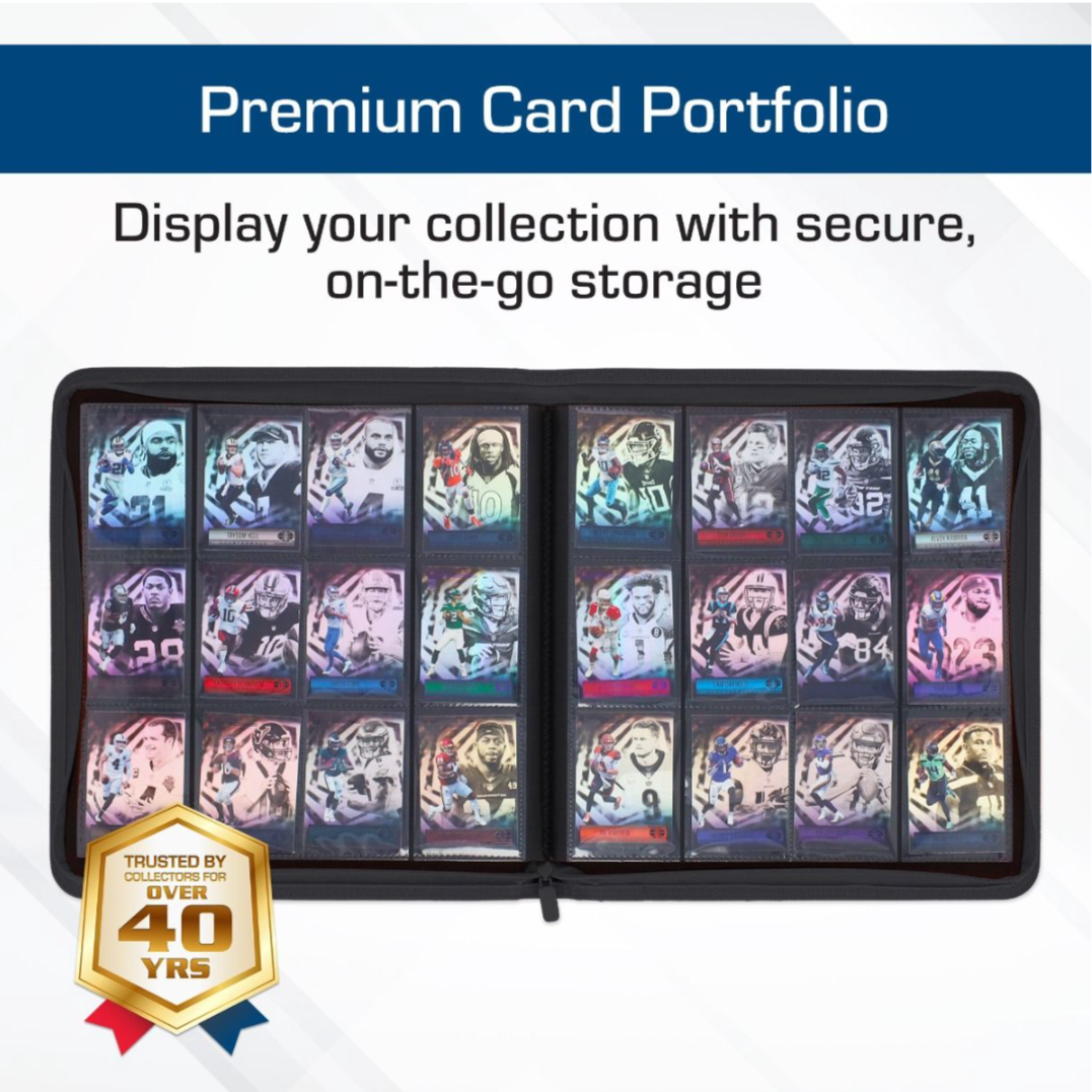 BCW Supplies Z-Folio 12-Pocket LX Album - Black