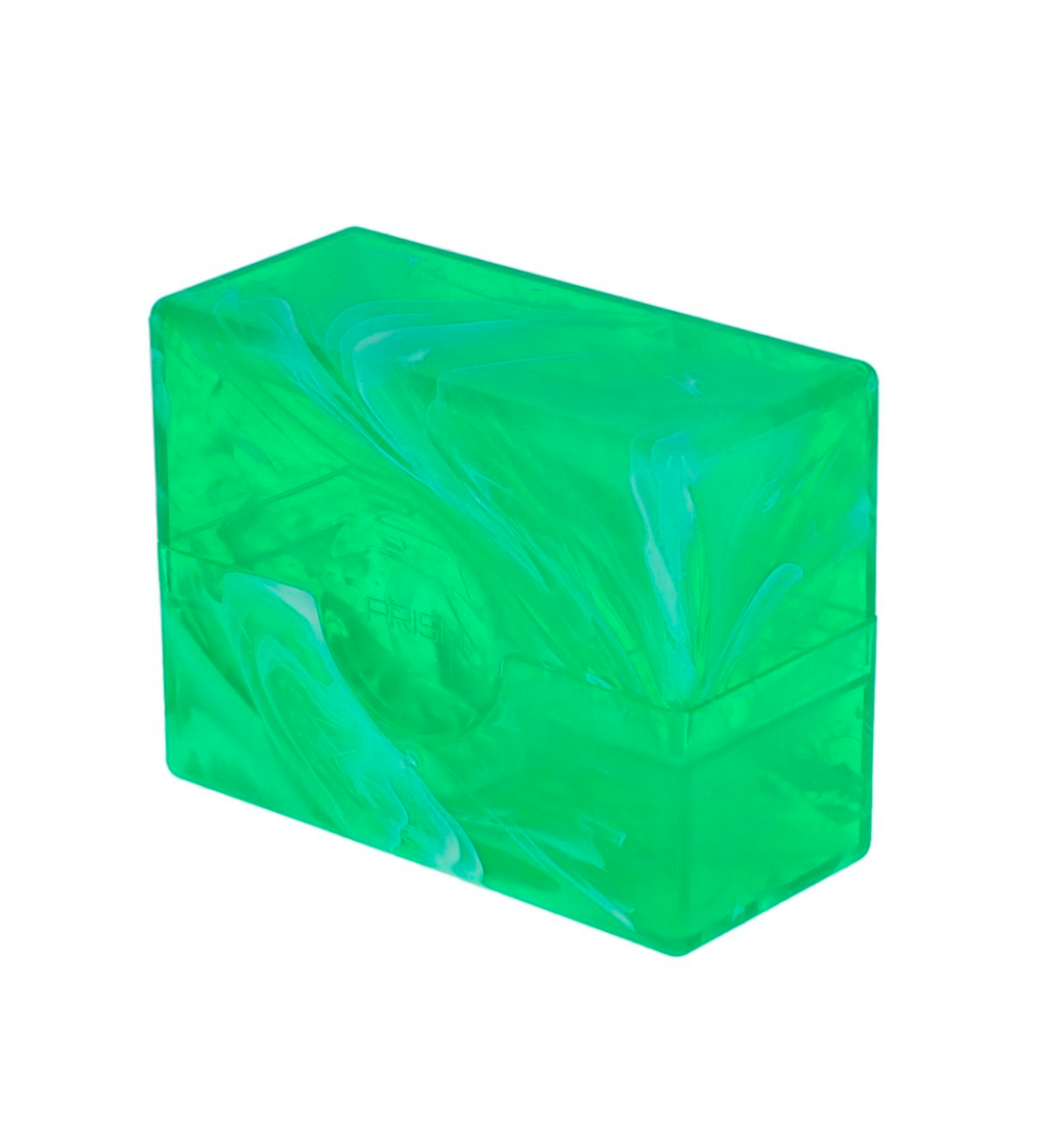 Spectrum Prism Deck Case - Jade Green Holds 50 Cards