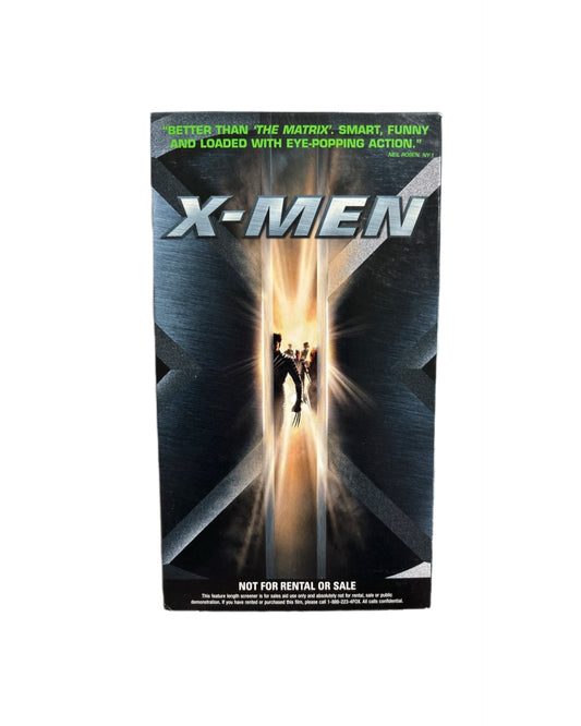 VHS X-Men 2000 Screener Copy Used