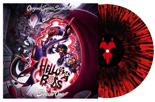 Vinyl Record Helluva Boss: Season 1 (Original Soundtrack) Red and Black Splatter LP