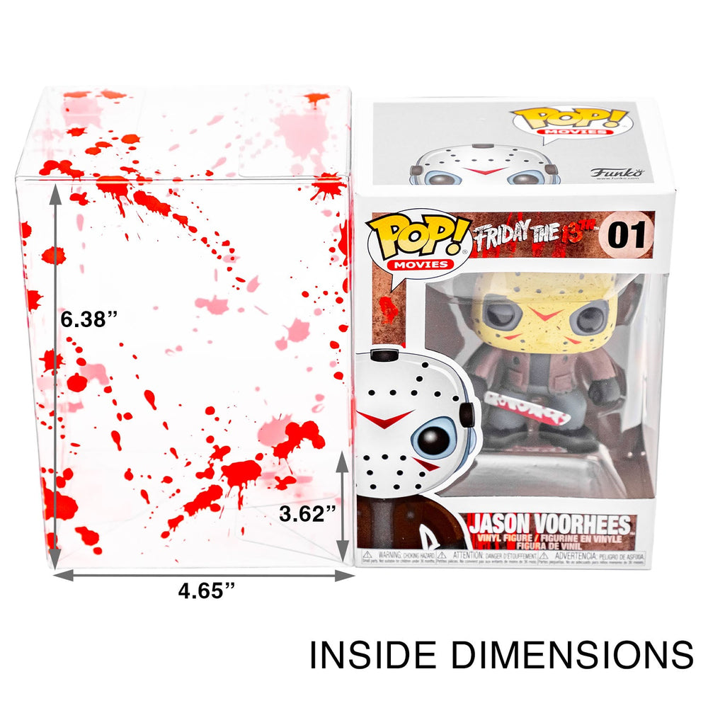 Platinum Protectors Blood Splatter Funko Pop! 4" Figures - UV & Scratch-Resistant