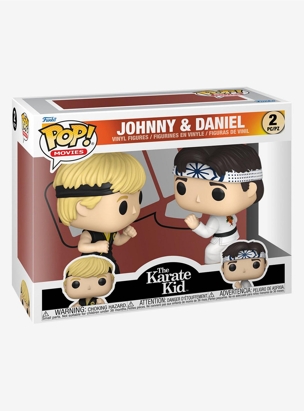 Funko Pop! The Karate Kid Johnny & Daniel Two-Pack