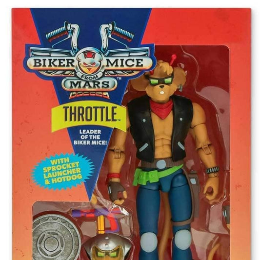 Action Figure Throttle Biker Mice From Mars