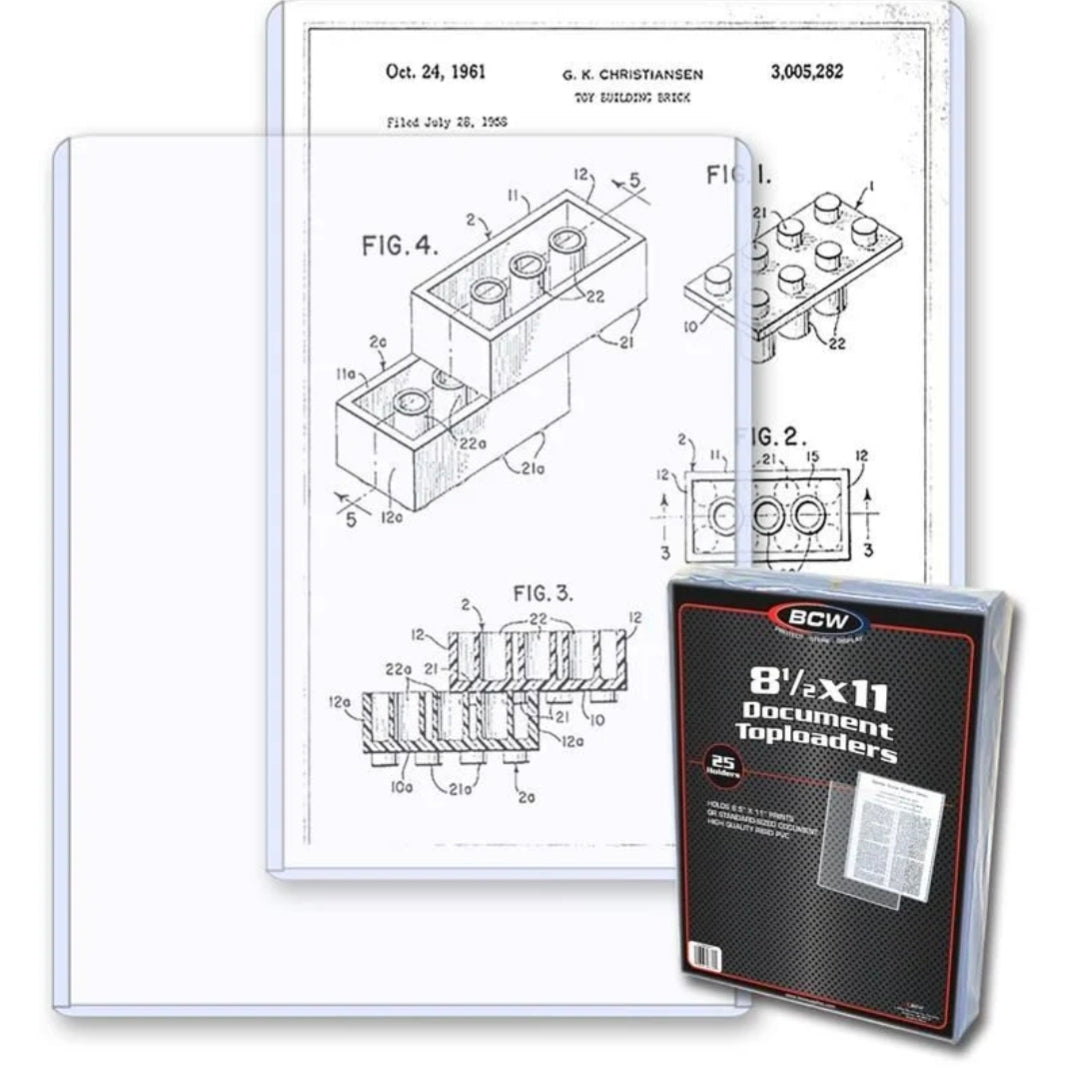 BCW Supplies 8.5x11 - Topload Holder