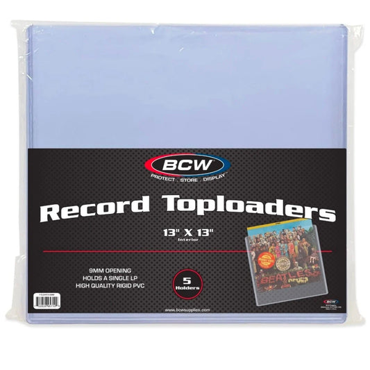 BCW Supplies 9mm 12" Record Topload Holder