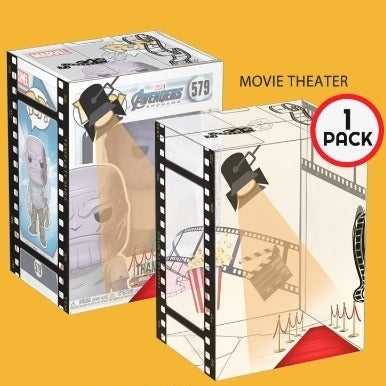 MOVIE THEATRE Printed 4" Funko Pop! Protector