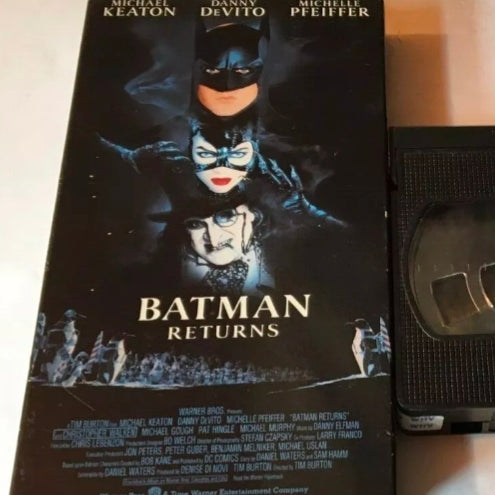 VHS Batman Returns 1992