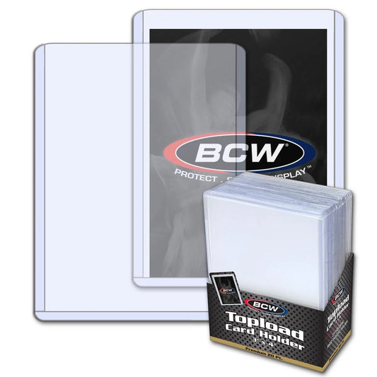 BCW Supplies 3x4 Topload Card Holder - Premium